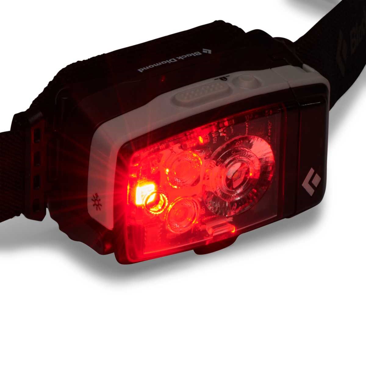 Čelovka Black Diamond Distance LT 1100 black/alloy Black Diamond 10029491 L-11