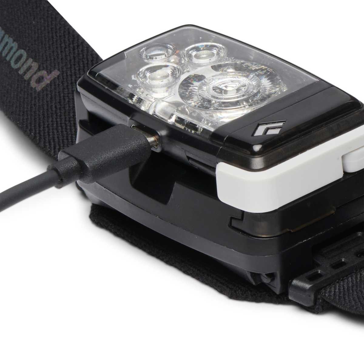 Čelovka Black Diamond Distance LT 1100 black/alloy Black Diamond 10029491 L-11