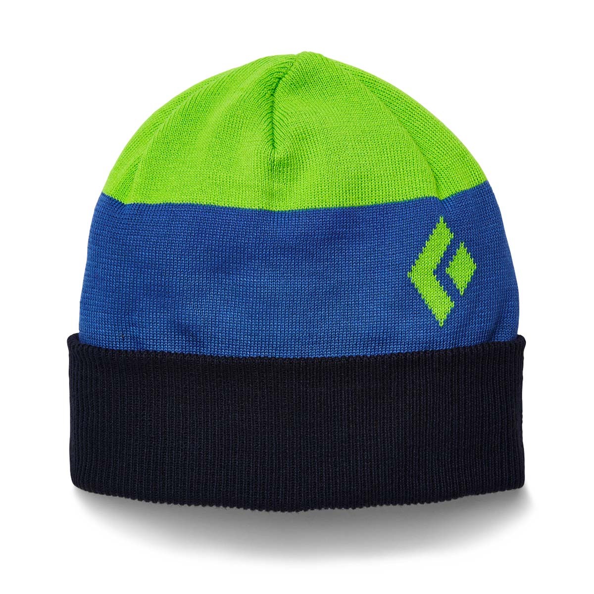 Čepice Black Diamond Levels Beanie dark kingfisher/lime green Black Diamond 10021762 L-11