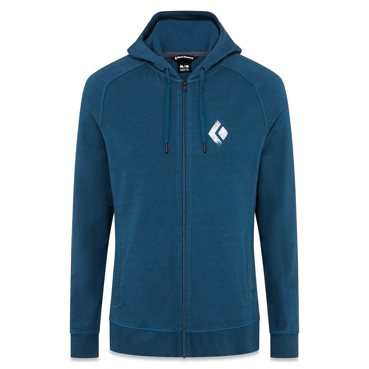 Mikina Black Diamond Chalked Up Full Zip Hood Black Diamond 10023626 L-11