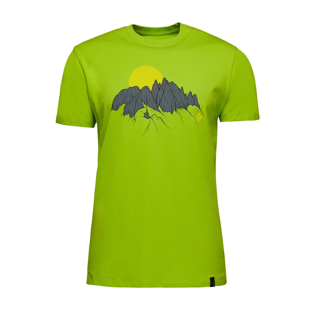 Triko Black Diamond Minarets SS Tee lime green Black Diamond 10024079 L-11