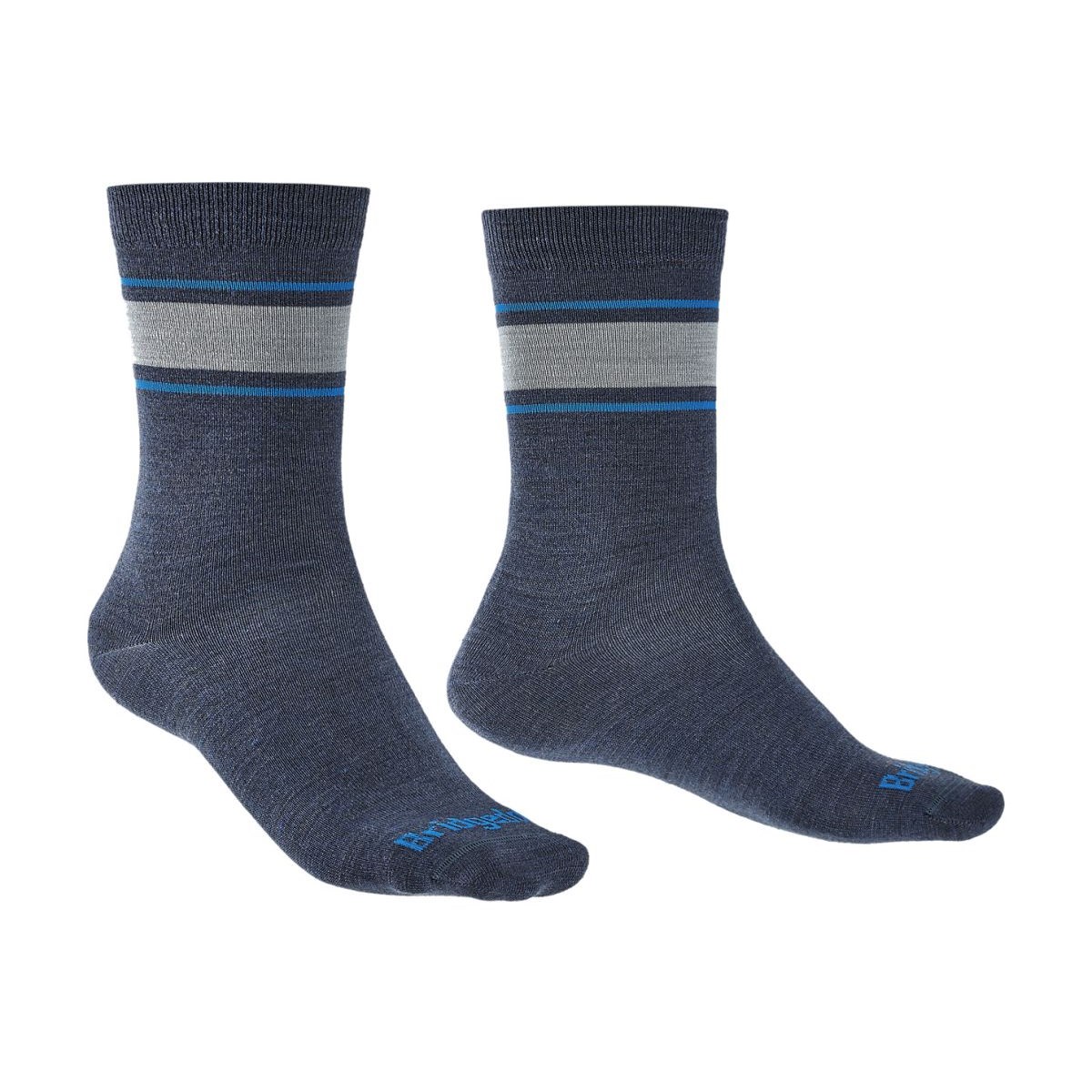 Ponožky Bridgedale Everyday Ultralight MP Boot sodalite blue Bridgedale 10024496 L-11