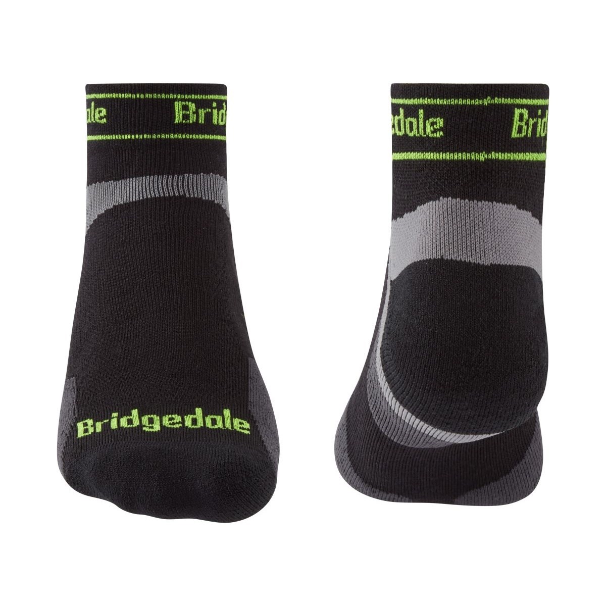 Ponožky Bridgedale Trail Run Ultra Light T2 MS Low black Bridgedale 10024516 L-11
