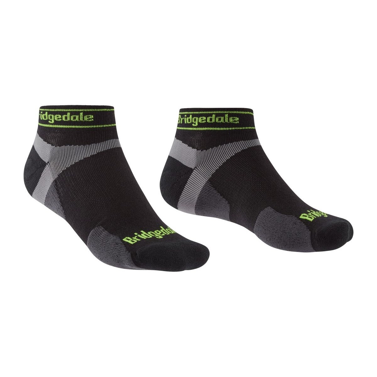 Ponožky Bridgedale Trail Run Ultra Light T2 MS Low black Bridgedale 10024516 L-11