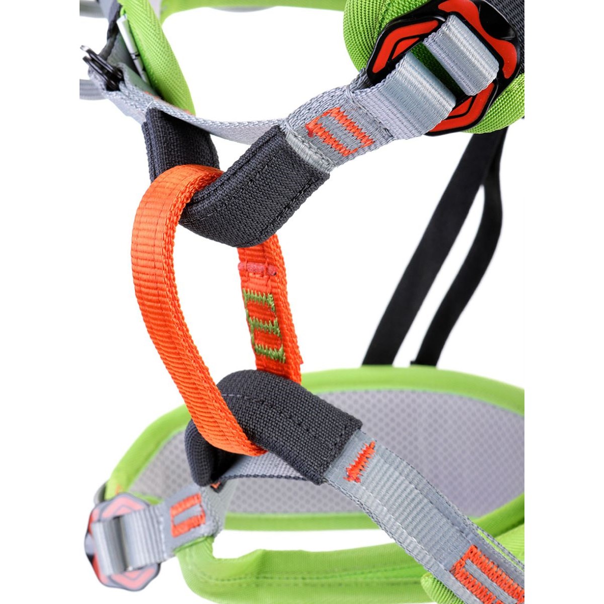 Sedací úvazek Climbing Technology Ascent Harness grey/green Climbing Technology 10025861 L-11