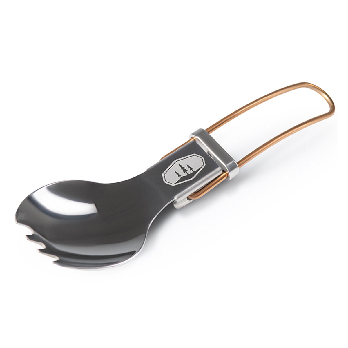 Lžíce GSI Glacier Folding Spork orange GSI 10030964 L-11