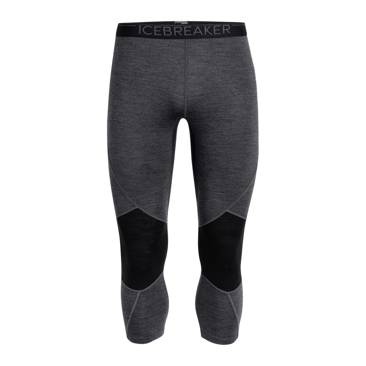 Spodky Icebreaker Mens Zone Legless 260 jet hthr/black Icebreaker 10025546 L-11