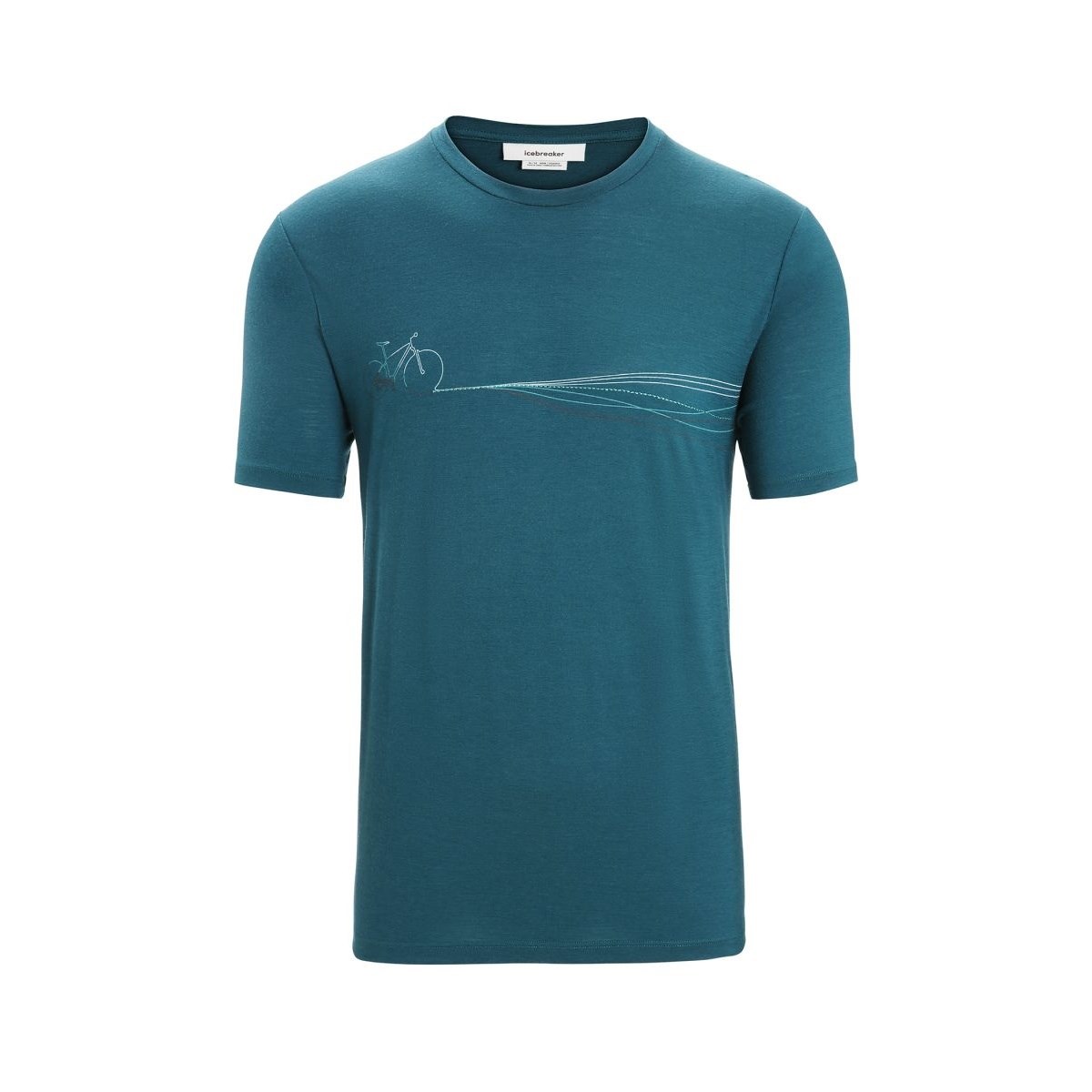 Triko Icebreaker Tech Lite II SS Tee Caden green glory Icebreaker 10025576 L-11