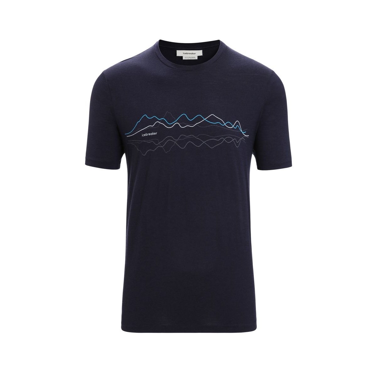 Triko Icebreaker Tech Lite II SS Tee Icebreaker midnight navy Icebreaker 10025580 L-11