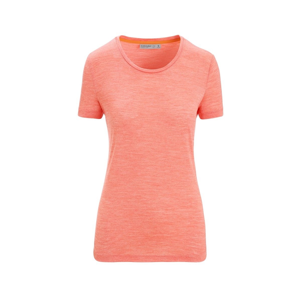 Triko Icebreaker Sphere II SS Tee W vibrant earth hthr Icebreaker 10025572 L-11