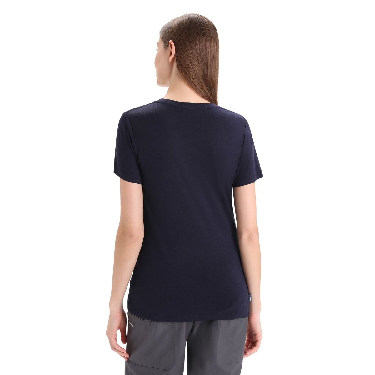 Triko Icebreaker Tech Lite II SS Tee Cadence Paths W midnight navy Icebreaker 10025577 L-11