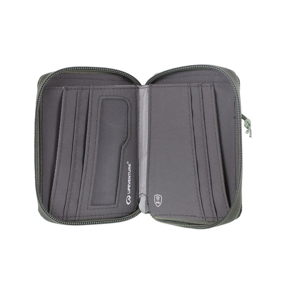 Peněženka Lifeventure RFID Bi-Fold Wallet Recycled olive Lifeventure 10023854 L-11