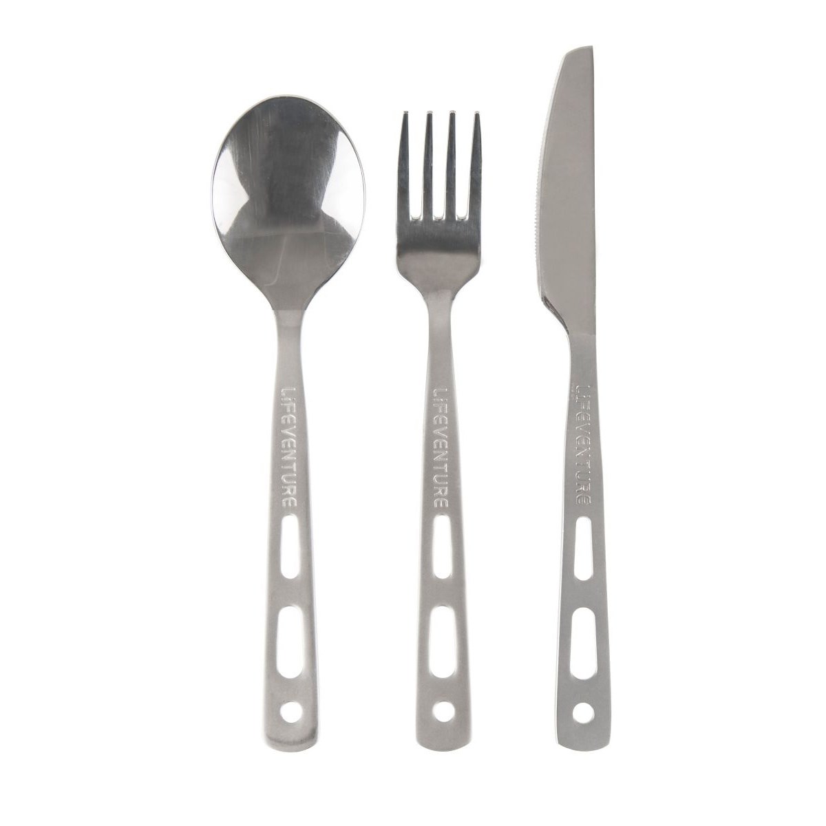 Příbor Lifeventure Knife Fork Spoon Set steel Lifeventure 10014410 L-11