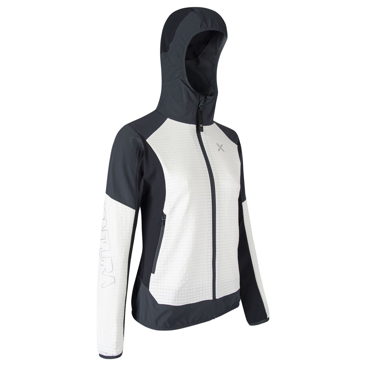 Bunda Montura Wind Revolution Hoody Jacket W white/gunmetal grey Montura 10024161 L-11
