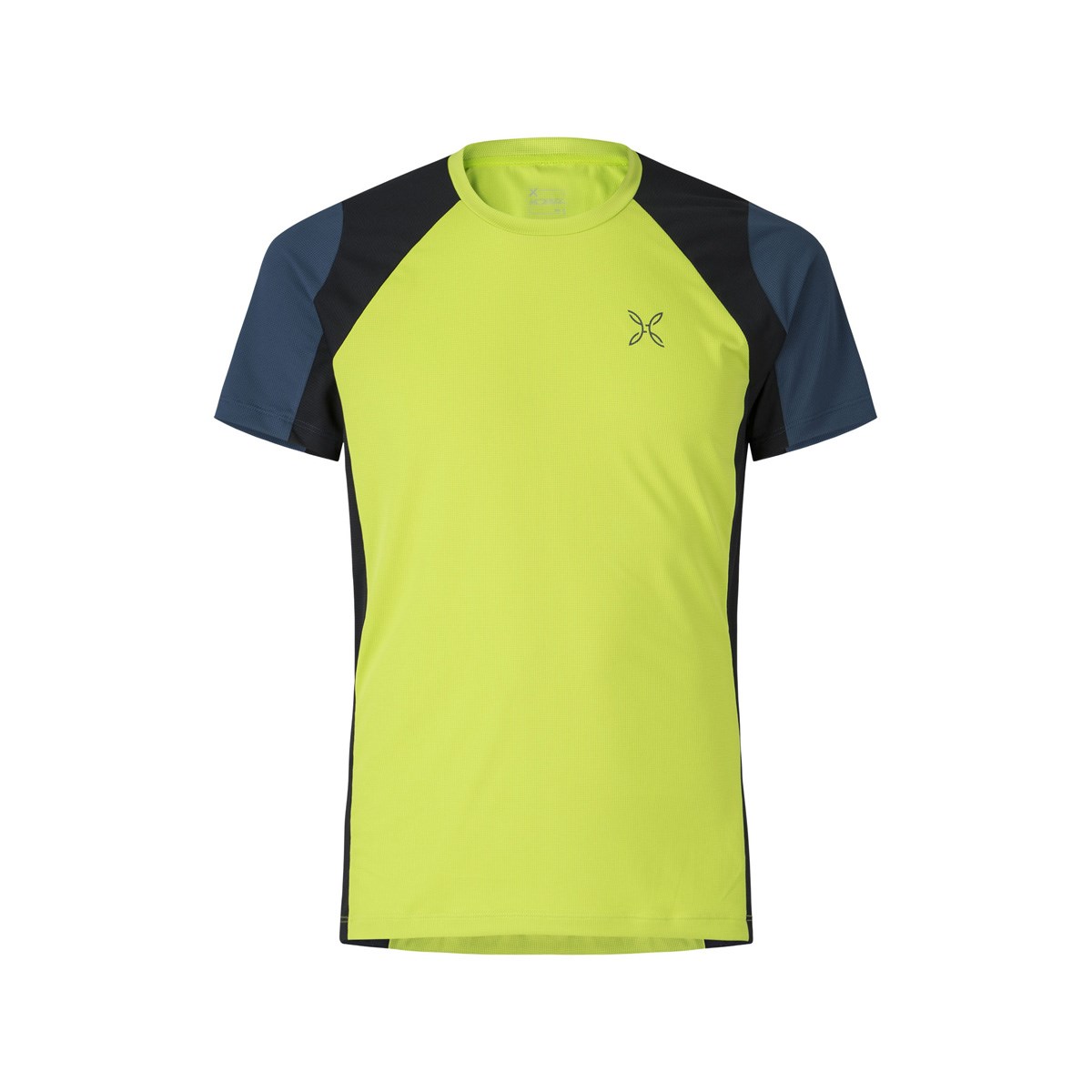 Triko Montura Outdoor Choice T-shirt lime green/ash blue Montura 10024209 L-11
