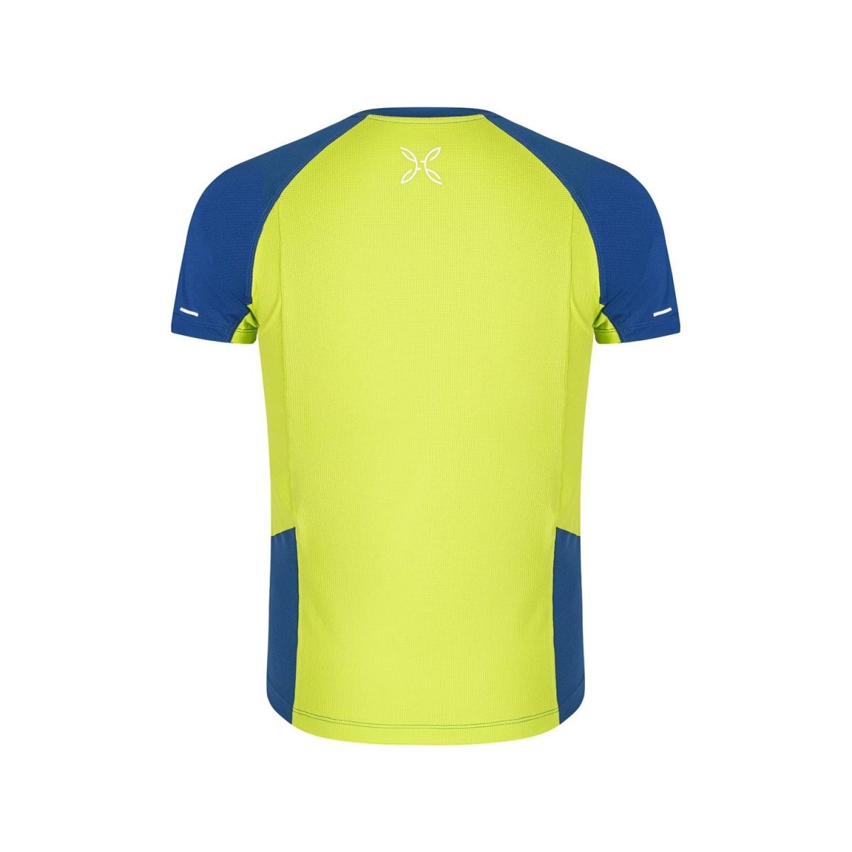 Triko Montura Run Logo T-shirt deep blue/lime green Montura 10023586 L-11