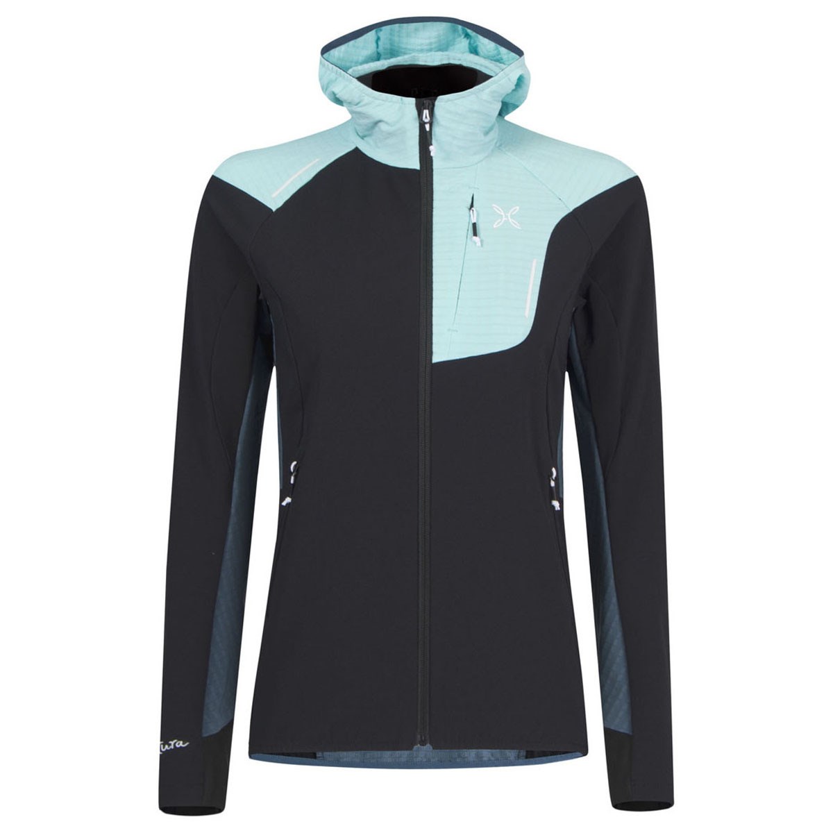 Bunda Montura Ski Style 2 Jacket W black/icy blue Montura 10024562 L-11