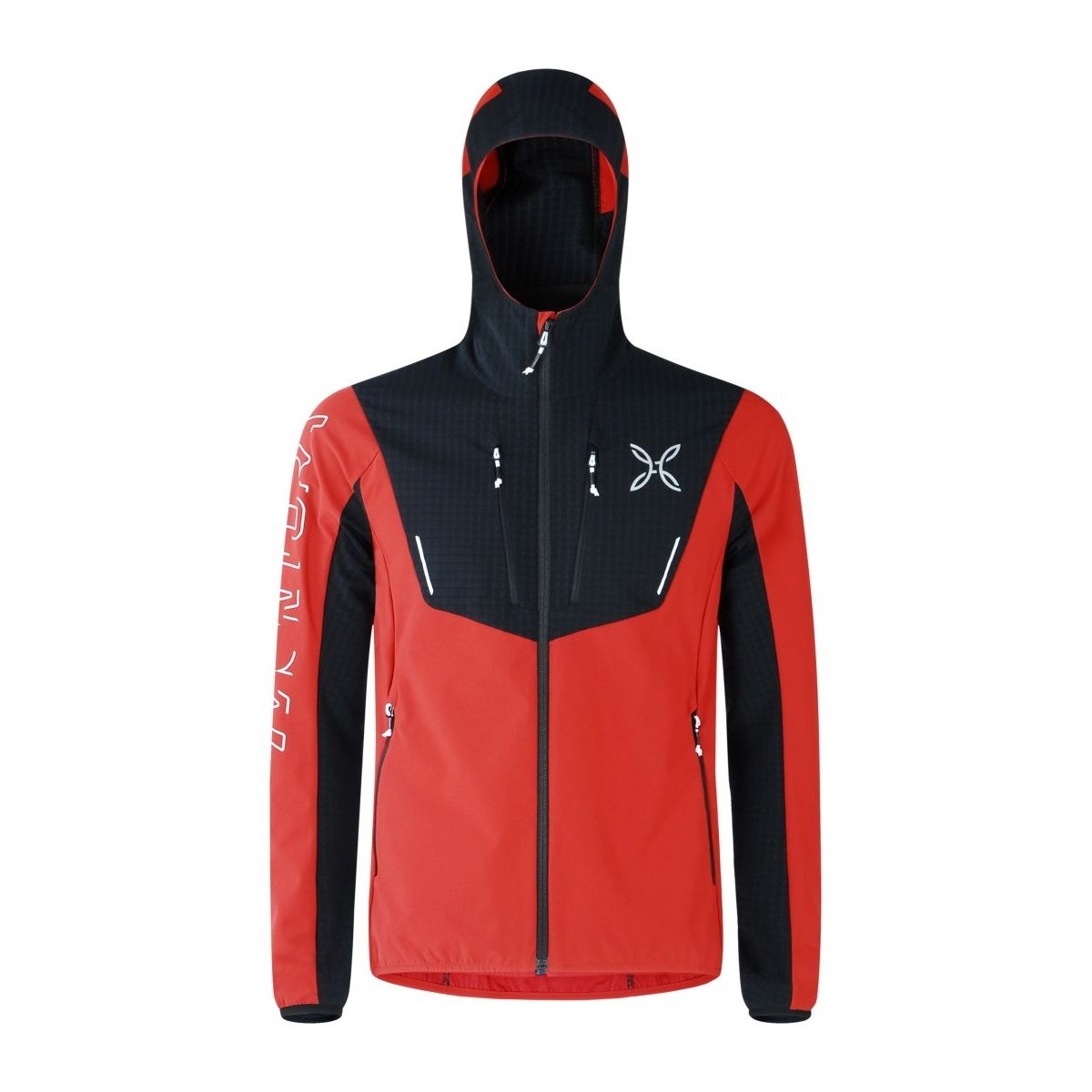 Bunda Montura Ski Style Hoody Jacket power red/celeste Montura 10024574 L-11