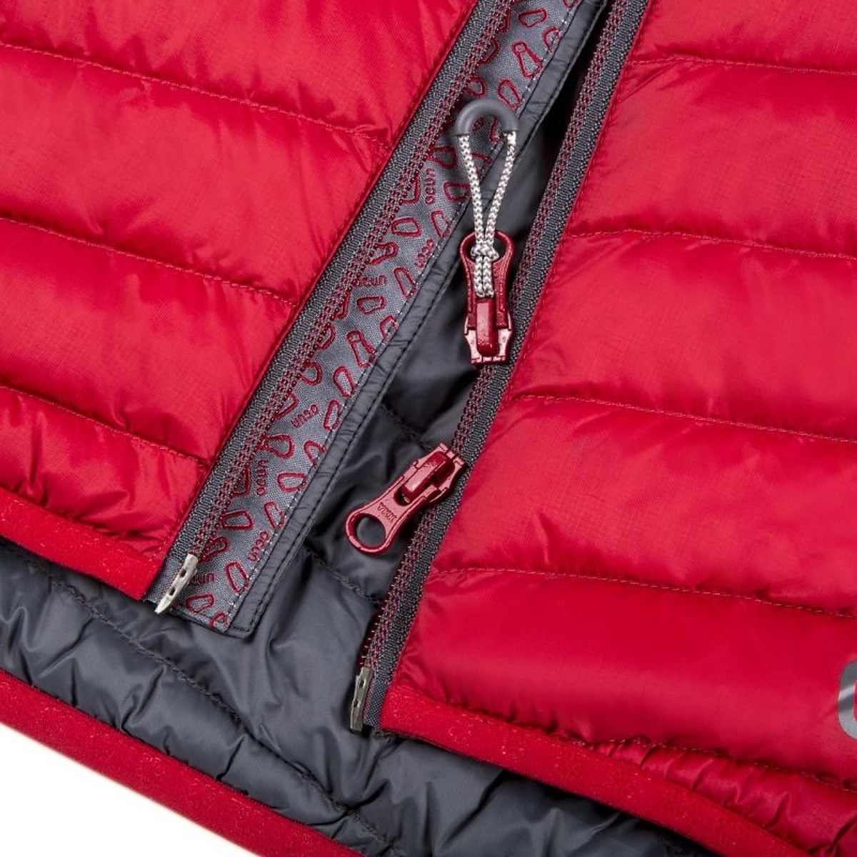 Bunda Ocún Tsunami Eco Jacket red scarlet/iron gate Ocún 10032022 L-11