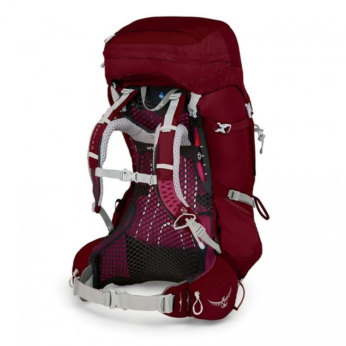 Batoh Osprey Aura AG 65 W gamma red Osprey 10025716 L-11