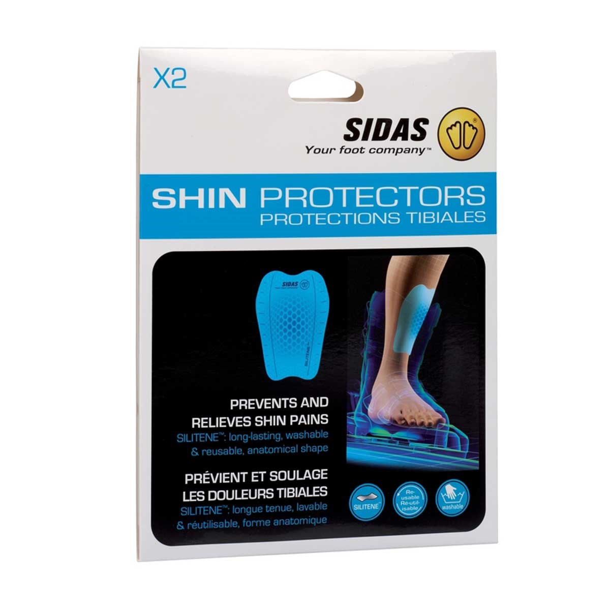 Chránič pokožky Sidas On Skin Shin Protector Sidas 10008641 L-11
