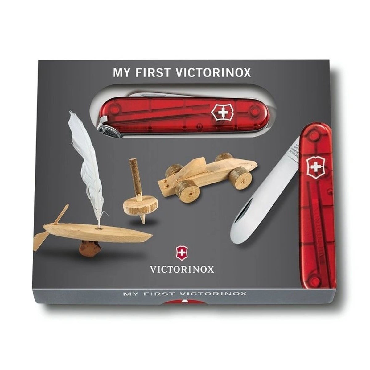 Nůž Victorinox My First Victorinox red translucent Victorinox 10001962 L-11