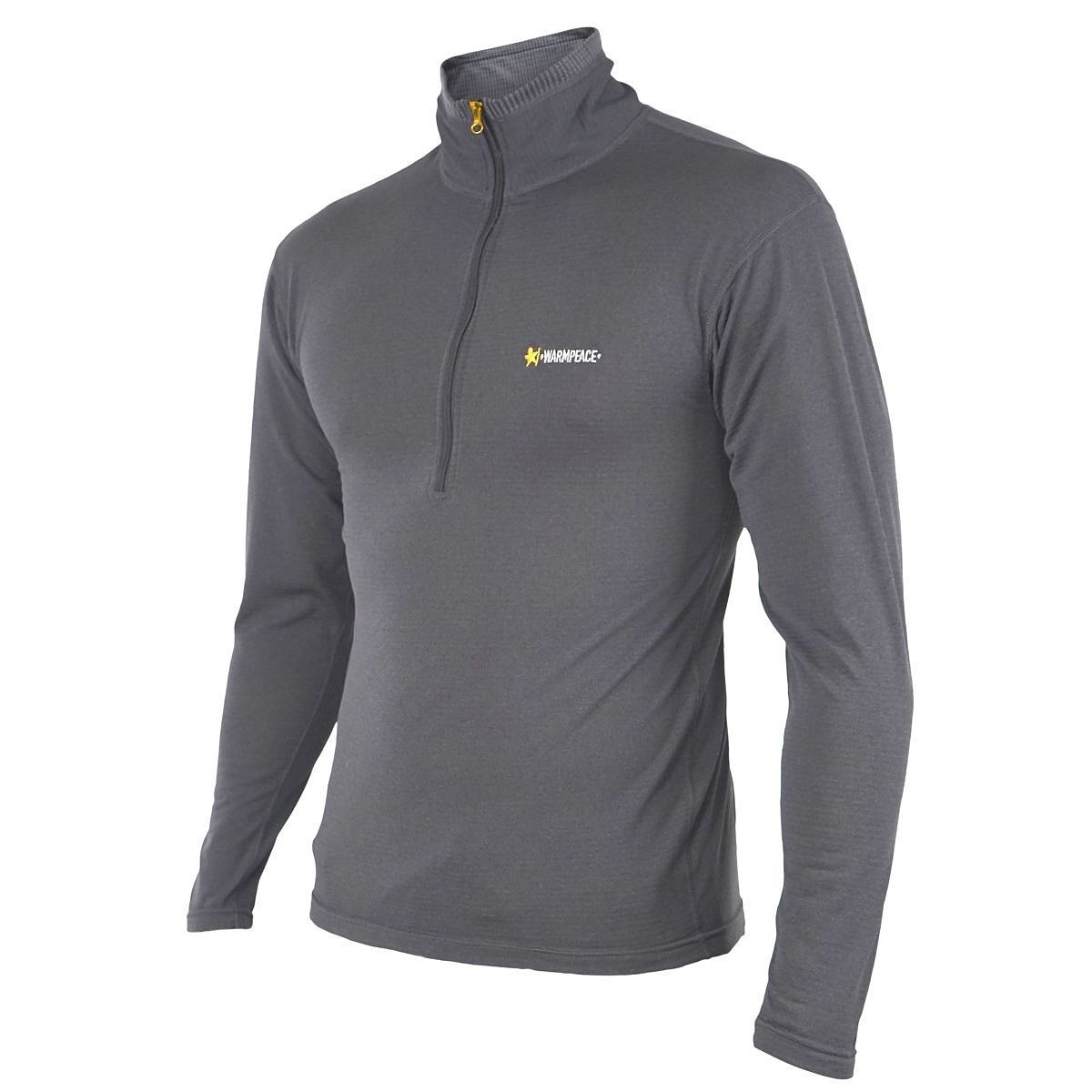Mikina Warmpeace Pulovr Kai lava grey Warmpeace 10031892 L-11