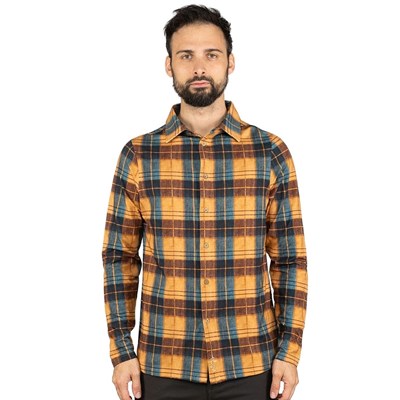 Košile Chillaz Sebastian 2.0 Karo ochre geyblue Chillaz 10033885 2