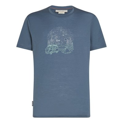 Triko Icebreaker Tech Lite SS Tee Van Camp dawn