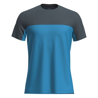 Triko Icebreaker Blend Sphere SS Tee Colour Block arctic/abyss/cb