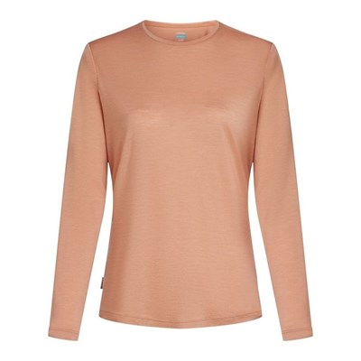 Triko Icebreaker Blend Sphere LS Tee W desert sand