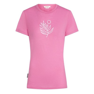 Triko Icebreaker Tech Lite SS Tee Fresh Fern W pop