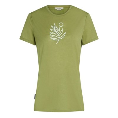Triko Icebreaker Tech Lite SS Tee Fresh Fern W olive
