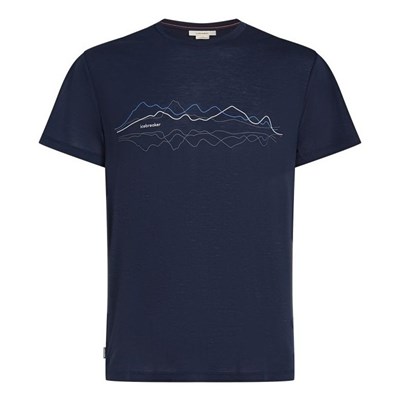Triko Icebreaker Blend Core SS Tee Icebreaker midnight navy