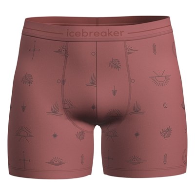 Boxerky Icebreaker Anatomica Boxers Explore plume/aop