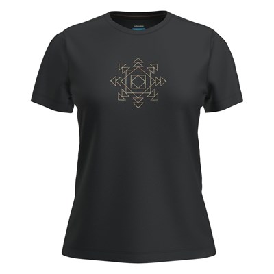 Triko Icebreaker Blend Sphere SS Tee Fusion W black