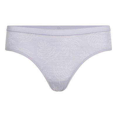 Kalhotky Icebreaker Siren Hipkini Fresh Ferns W grey quartz/snow