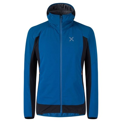 Bunda Montura Premium Wind Hoody Jacket deep blue/orange