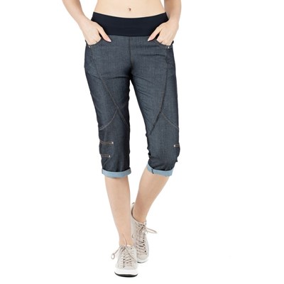 Kalhoty 3/4 Chillaz Fuji 3.0 W denim dark blue