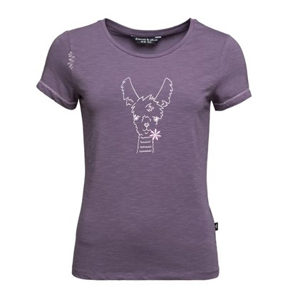 Triko Chillaz Gandia Happy Alpaca W dark violet