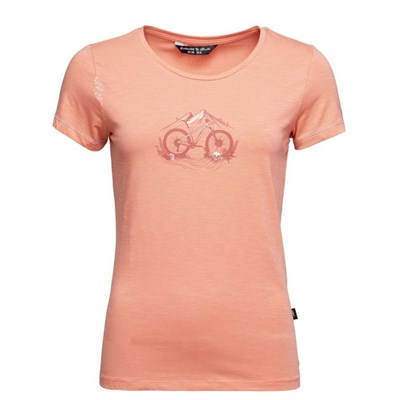 Triko Chillaz Gandia Mountainbike Flowers W coral