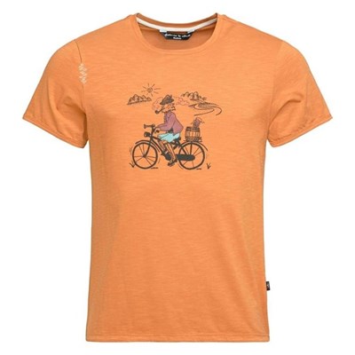 Triko Chillaz Tyrolean Trip orange brown