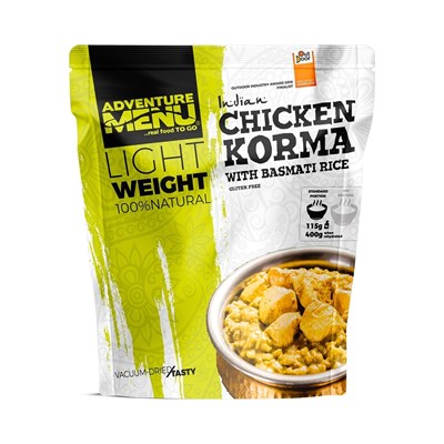 Hlavní jídlo Adventure Menu Kuře Korma s rýží basmati 115/400g