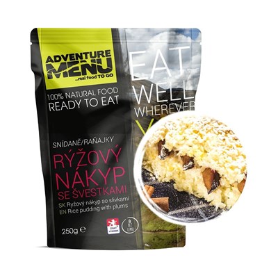 Dezert Adventure Menu Rýžový nákyp se švestkami 250g