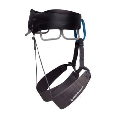 Sedací úvazek Black Diamond Momentum Harness anthracite