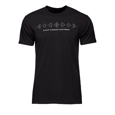 Triko Black Diamond BD Icon Full Moon SS Tee black