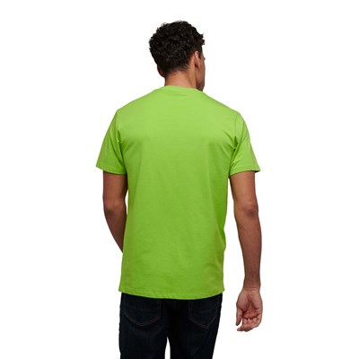 Triko Black Diamond Minarets SS Tee lime green