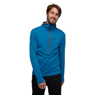 Mikina Black Diamond Coefficient QZ Hoody kingfisher