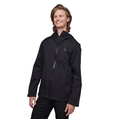 Bunda Black Diamond Stormline Stretch Rain Shell black