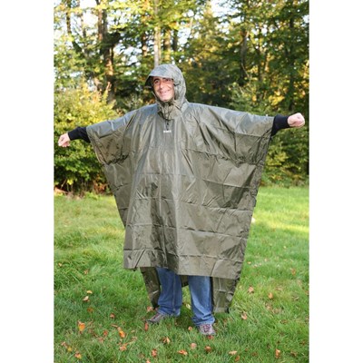 Pláštěnka Boll Bivy Poncho darkblue